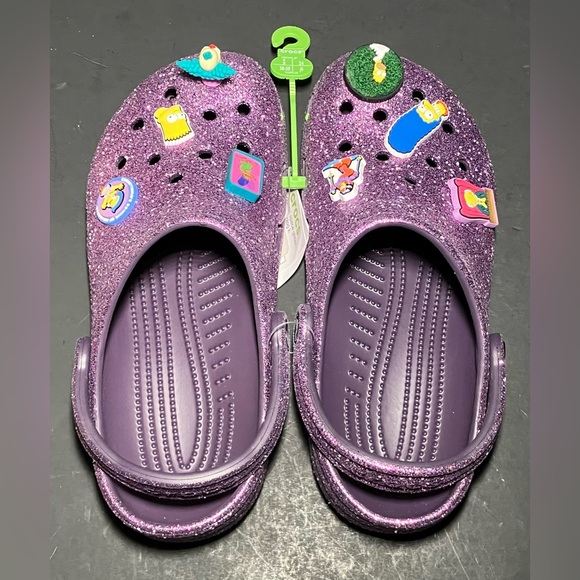 Crocs X The Simpsons Krusty Custom Jibbitz Purple Clog Unisex Men’s 6/Women’s 8 main image 10